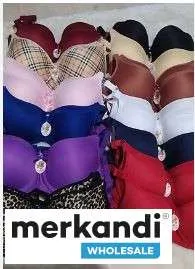 Sujetadores de mujer de alta calidad con varias alternativas de color para el mercado mayorista de Turquía.