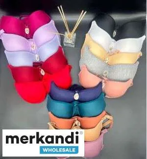 Sujetadores de mujer de alta calidad con varias alternativas de color para el mercado mayorista de Turquía.