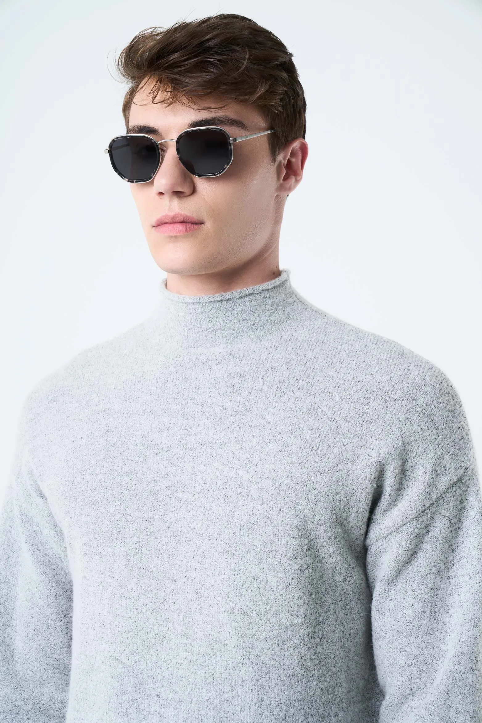 Sweater Sika tejido para hombre bicolor