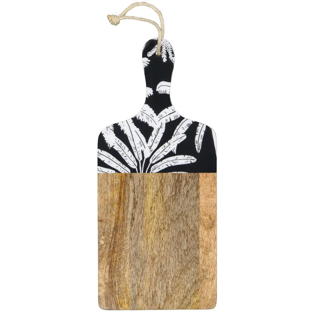 Tabla de servir de madera de mango
