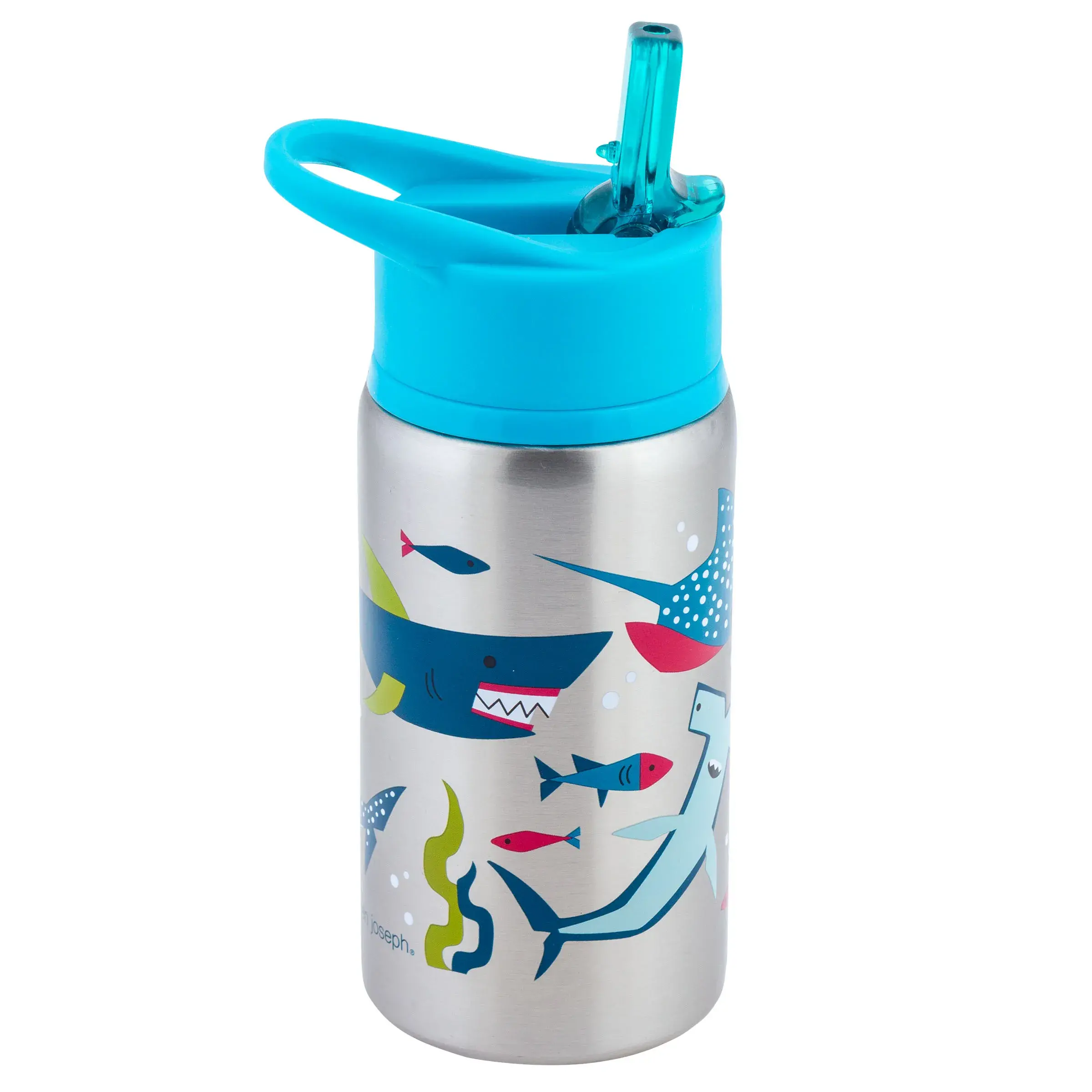 Termo de acero diseño tiburón