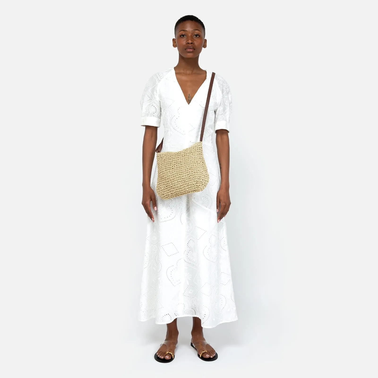 Tilly bolso bandolera efecto rafia