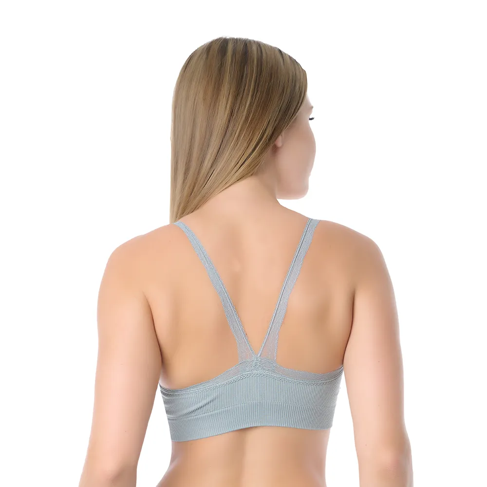 Top teen seamless con detalles de encaje  5363 Teens