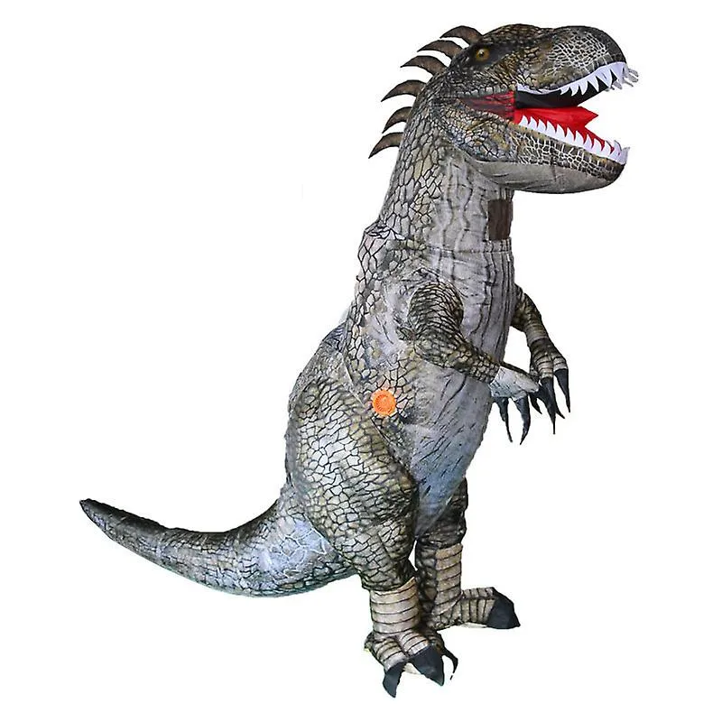Tyrannosaurus Dinosaurio Ropa Inflable Festival Fiesta Disfraces Divertidos