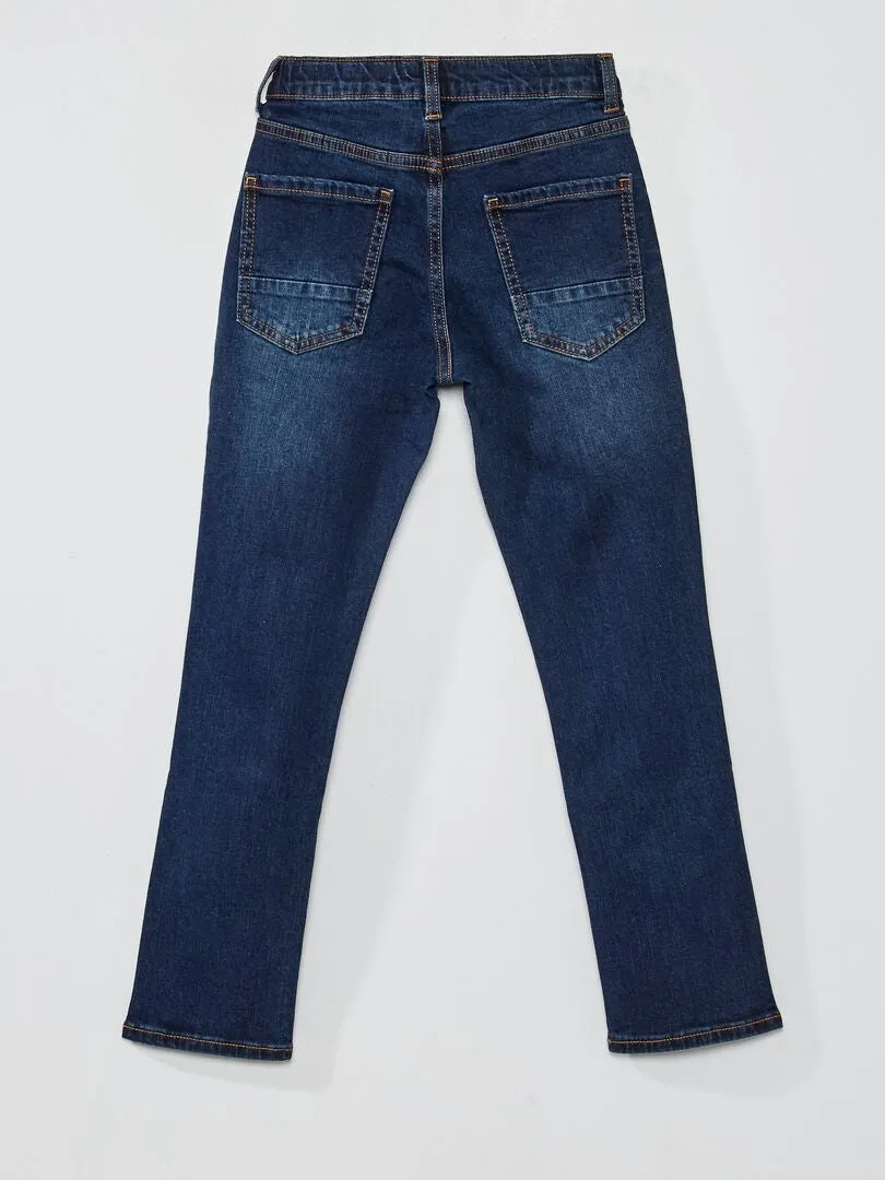 VAQUERO REGULAR CON 5 BOLSILLOS  AZUL