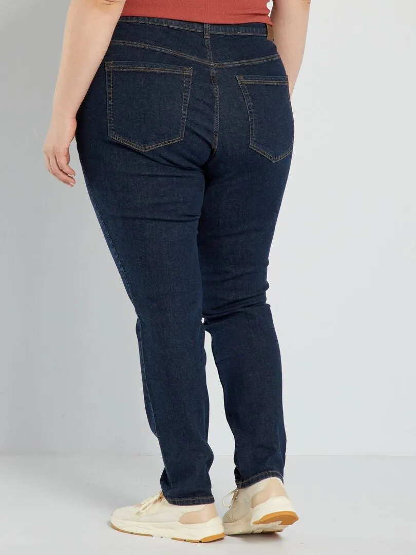 VAQUERO SLIM DE TALLE ALTO  L32  AZUL