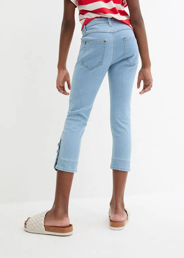 Vaqueros pitillo para niñas Denim hielo