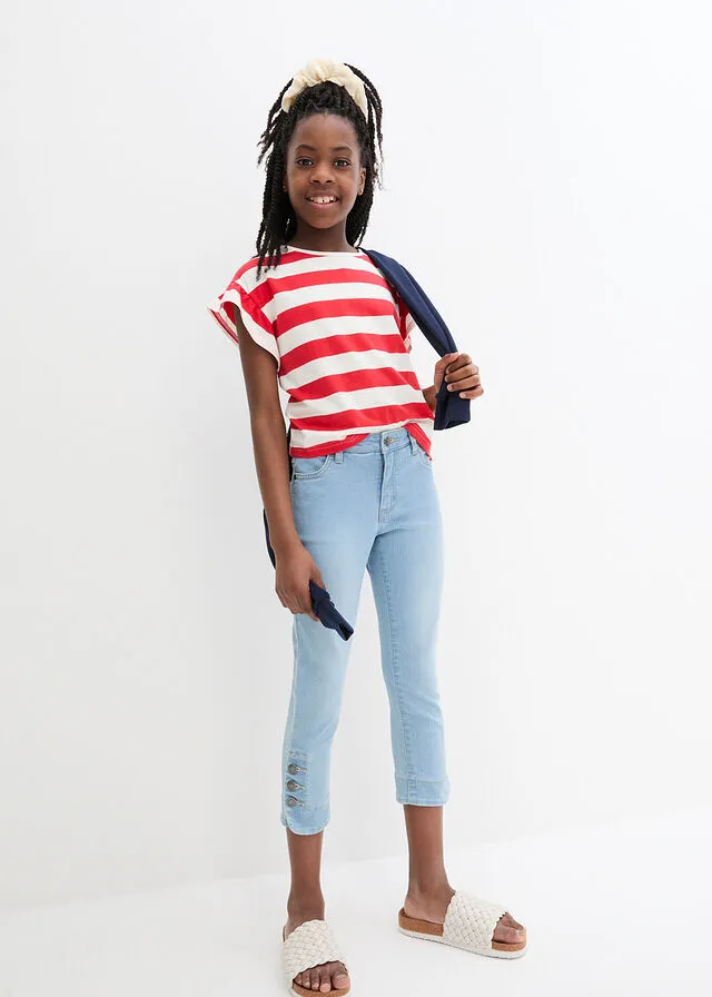 Vaqueros pitillo para niñas Denim hielo