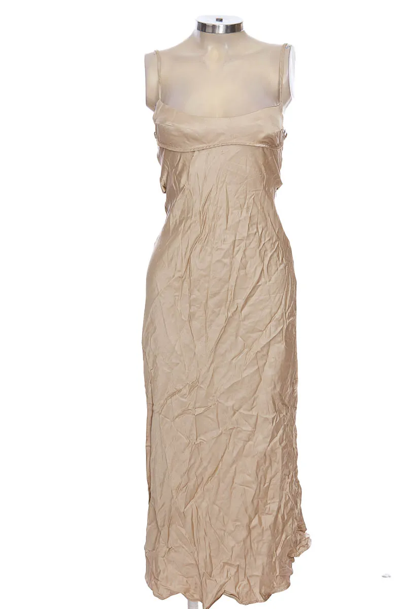 VESTIDO / ENTERIZO COLOR BEIGE  ZARA