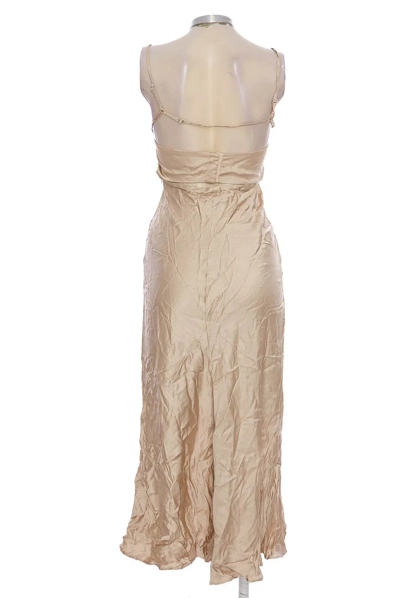VESTIDO / ENTERIZO COLOR BEIGE  ZARA