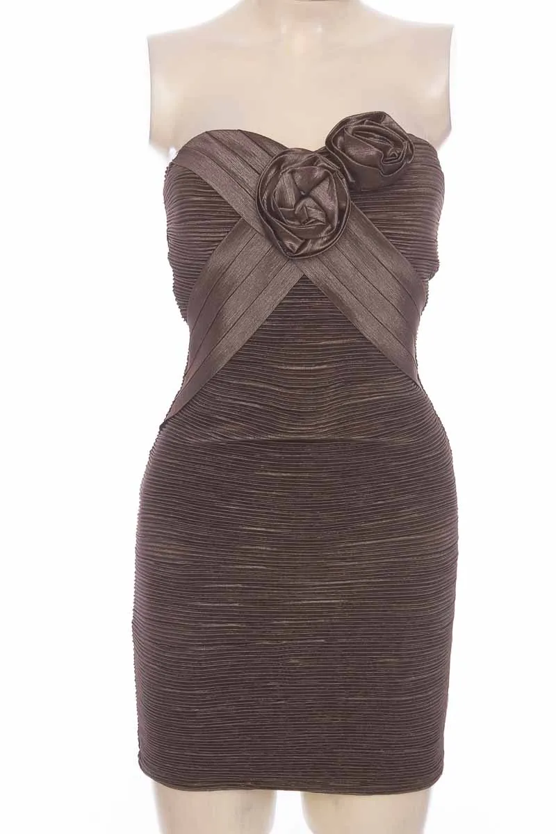 VESTIDO / ENTERIZO COLOR CAFé  DAISY