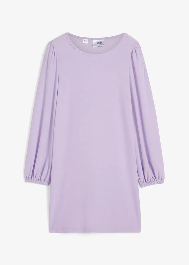 Vestido de crepé para niñas Violeta claro