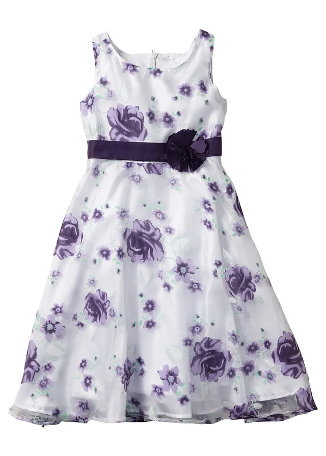 VESTIDO DE FIESTA PARA NIñAS LILA CLAROLILA OSCURO