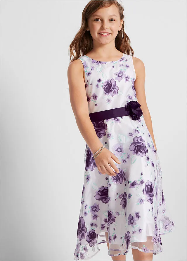 VESTIDO DE FIESTA PARA NIñAS LILA CLAROLILA OSCURO