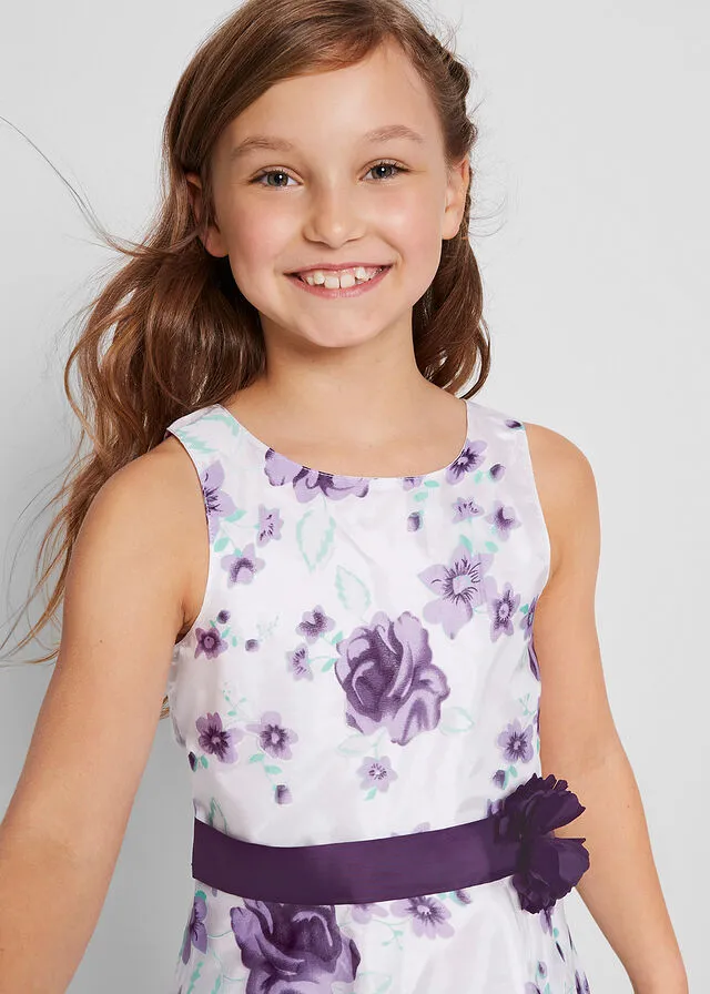 VESTIDO DE FIESTA PARA NIñAS LILA CLAROLILA OSCURO