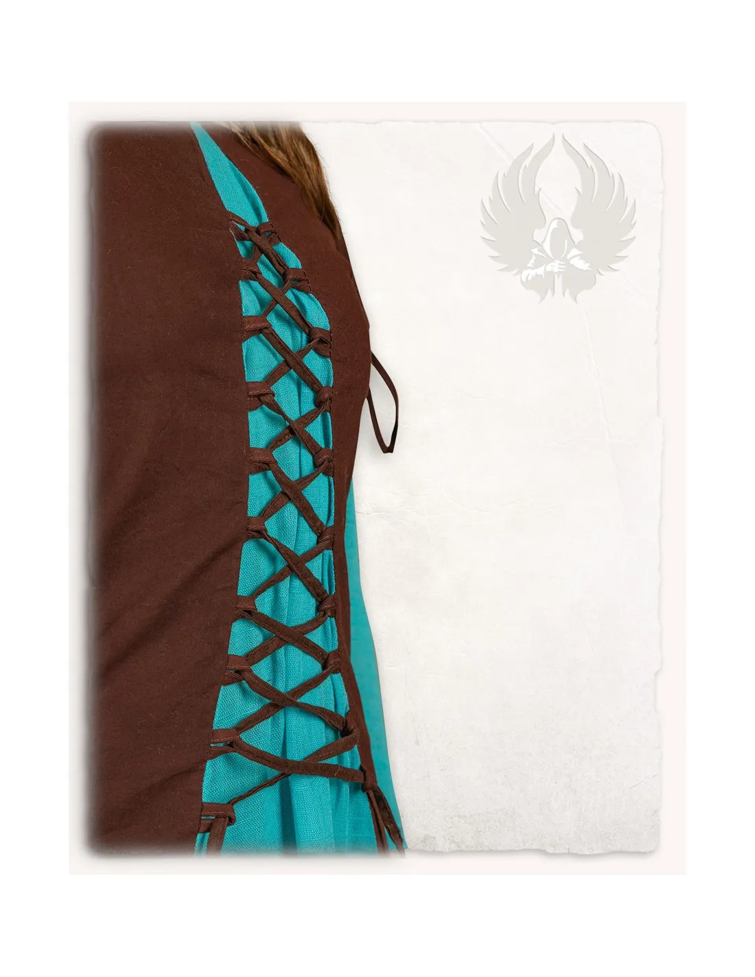 Vestido medieval para adolescentes modelo Rebecka (168 cm.)