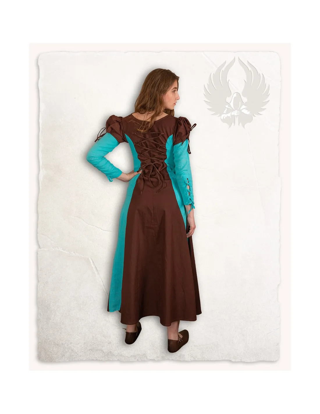 Vestido medieval para adolescentes modelo Rebecka (168 cm.)