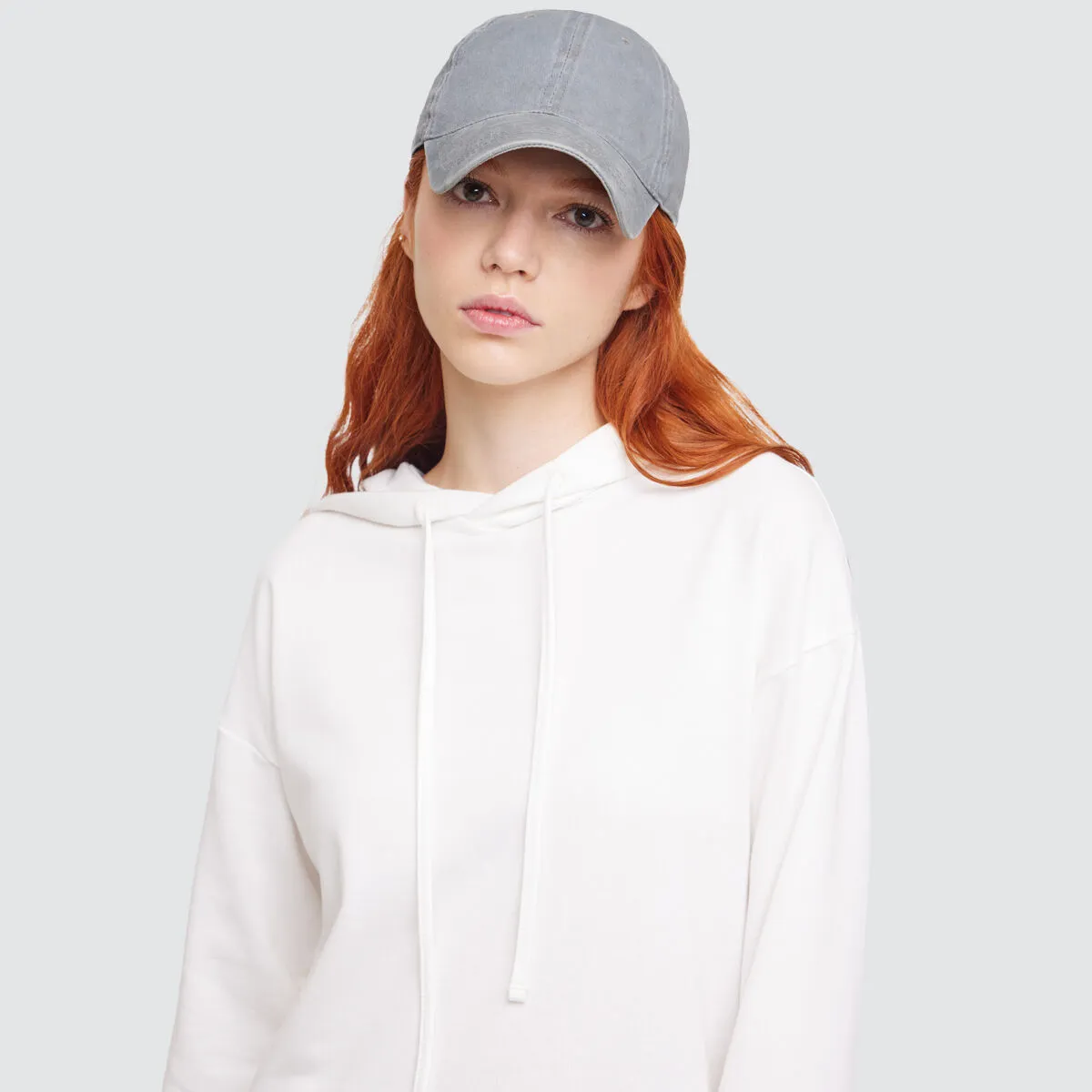 Vestido Para Mujer Hoodie Unicolor