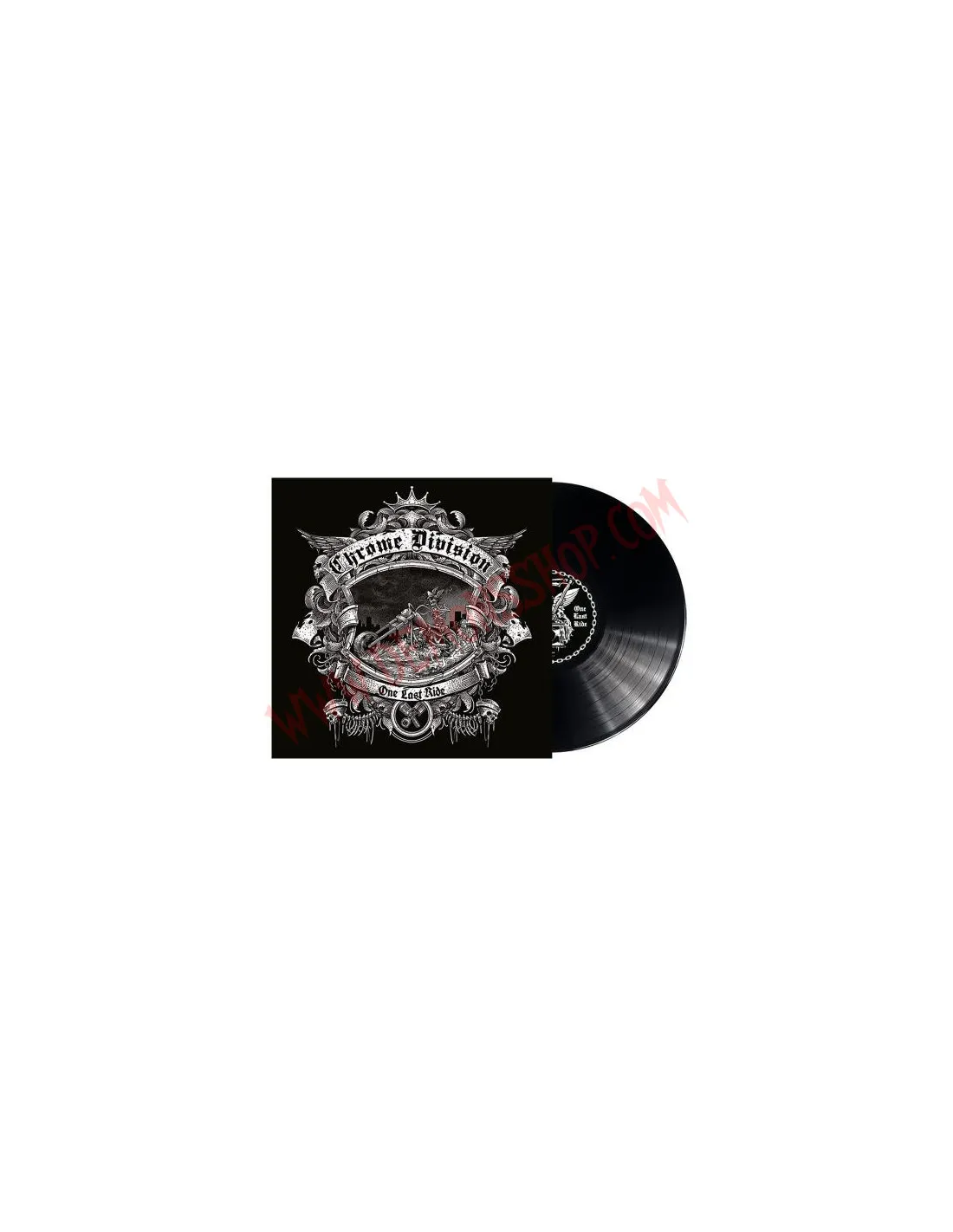 VINILO LP CHROME DIVISION  ONE LAST RIDE