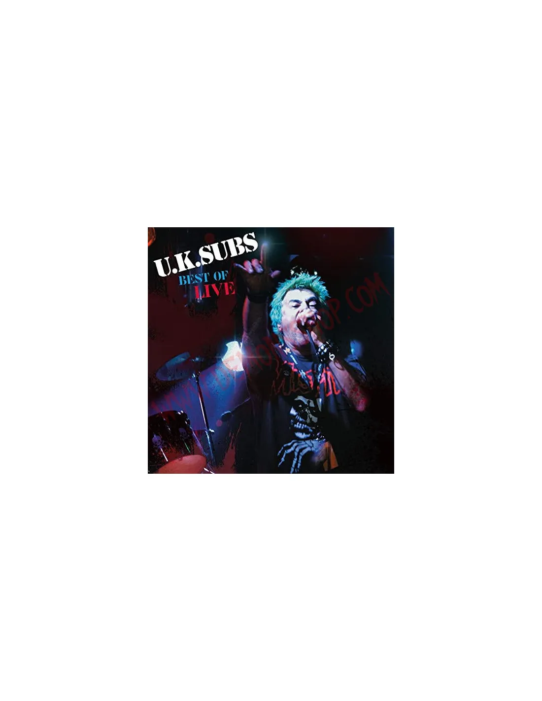 Vinilo LP U.K. Subs ‎– BEST OF LIVE