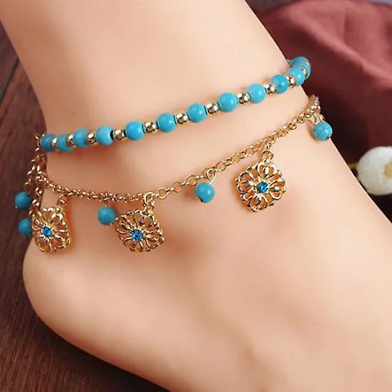 Women Fashion Bohemian Beach Jewelry Anklet Chain From Beauty Studio