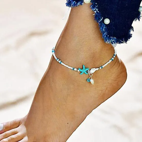 Women Fashion Bohemian Beach Jewelry Anklet Chain From Beauty Studio
