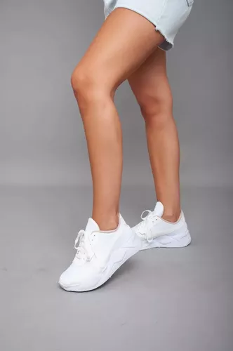 ZAPATILLAS DE DAMA MODA URBANA LIVIANAS BLANCO ARTPUMI
