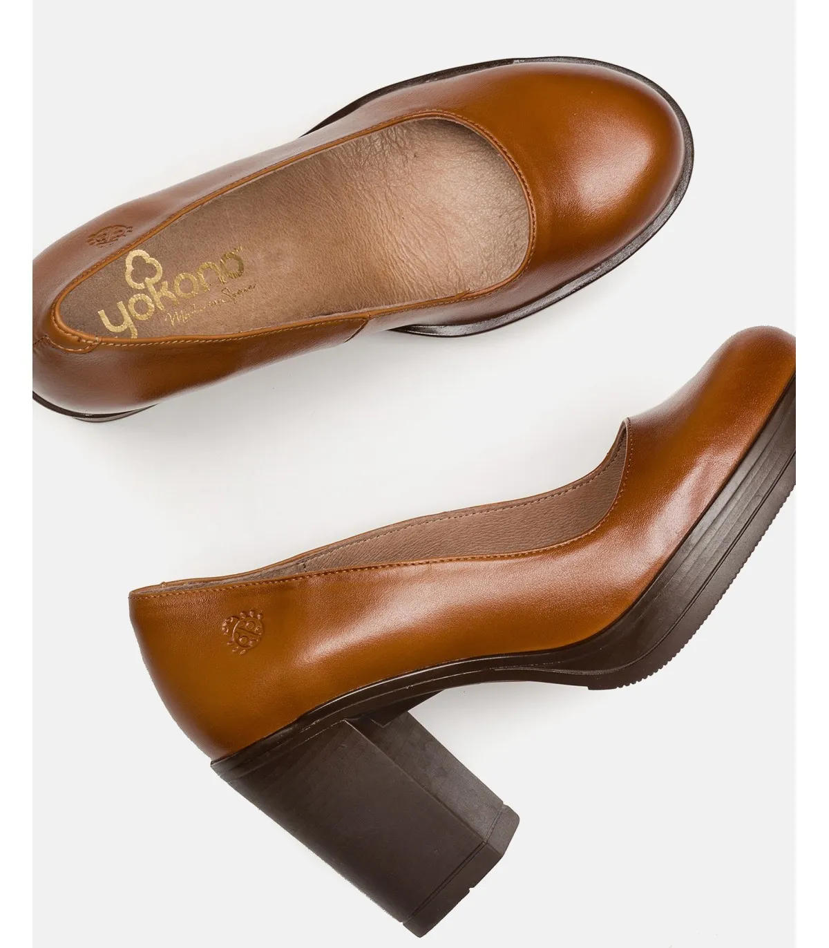 ZAPATO DE TACóN PILSEN007 CUERO