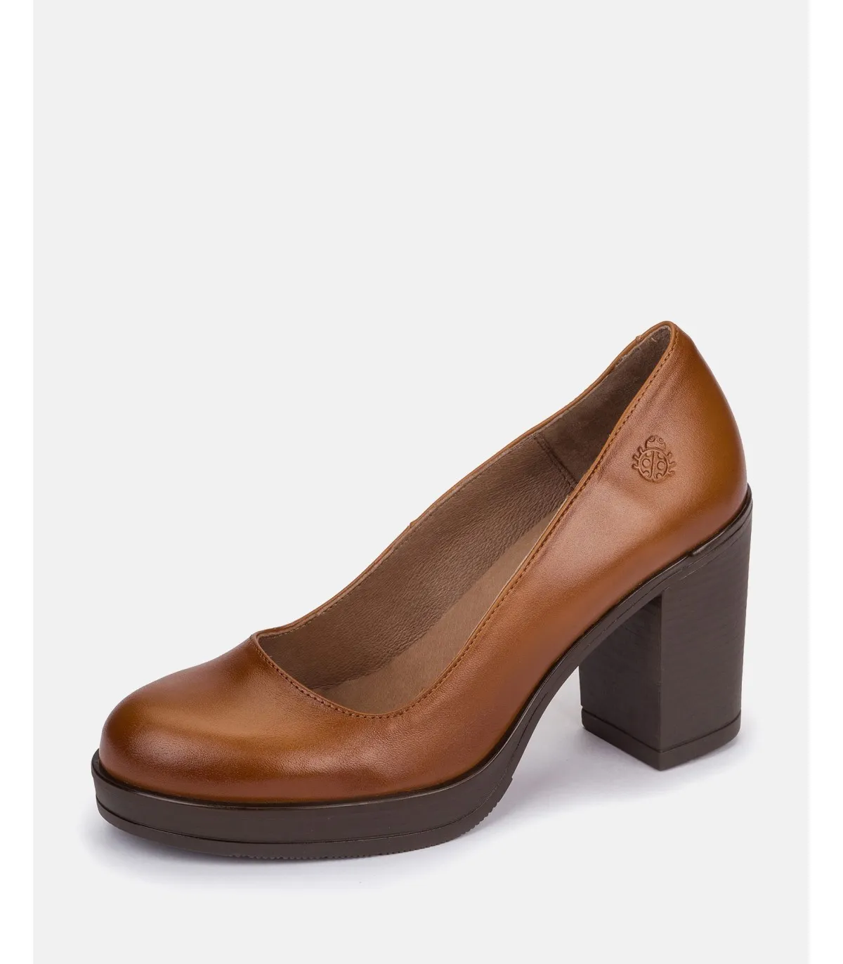 ZAPATO DE TACóN PILSEN007 CUERO