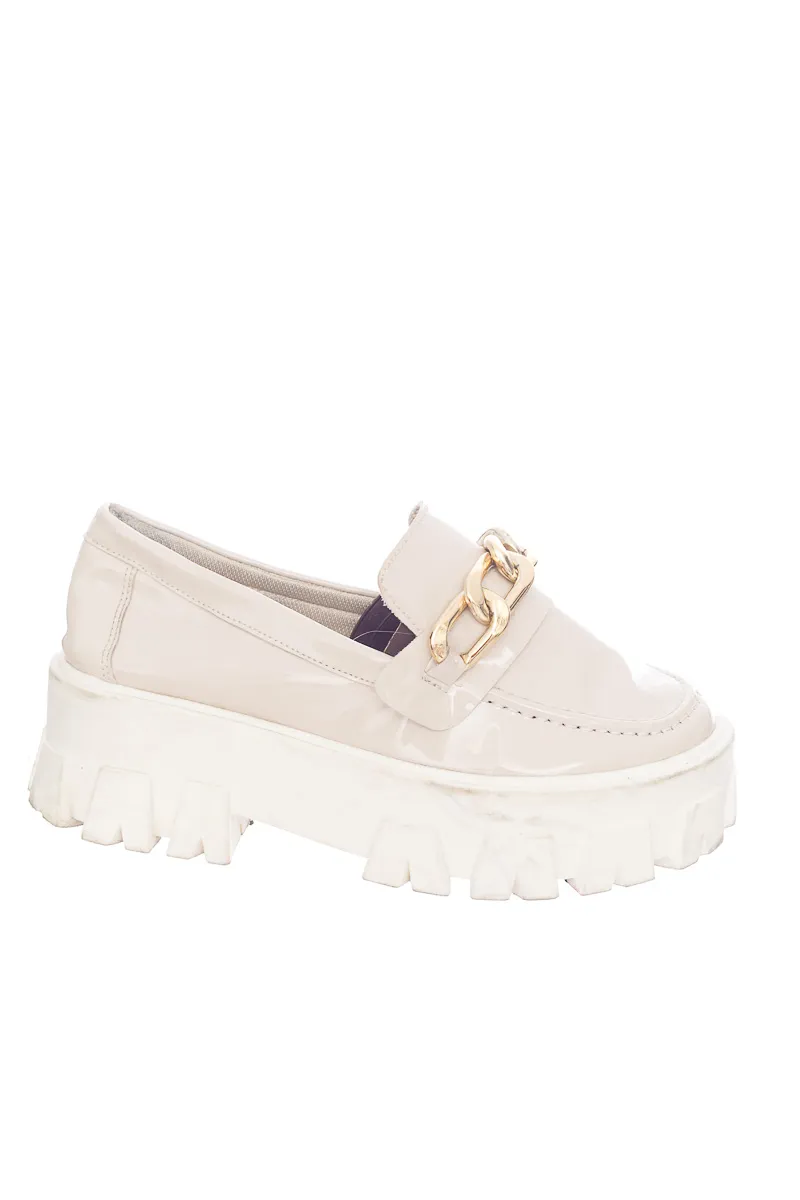 ZAPATOS COLOR BEIGE  KUPID