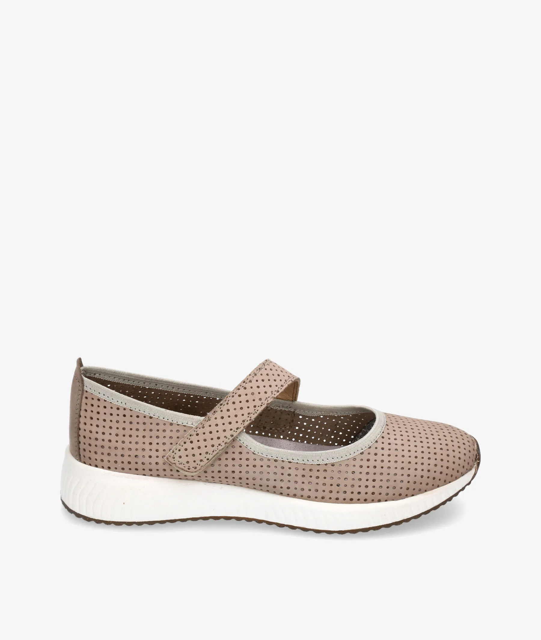 Zapatos de tacón bajo St. Gallen MIAMI en topo