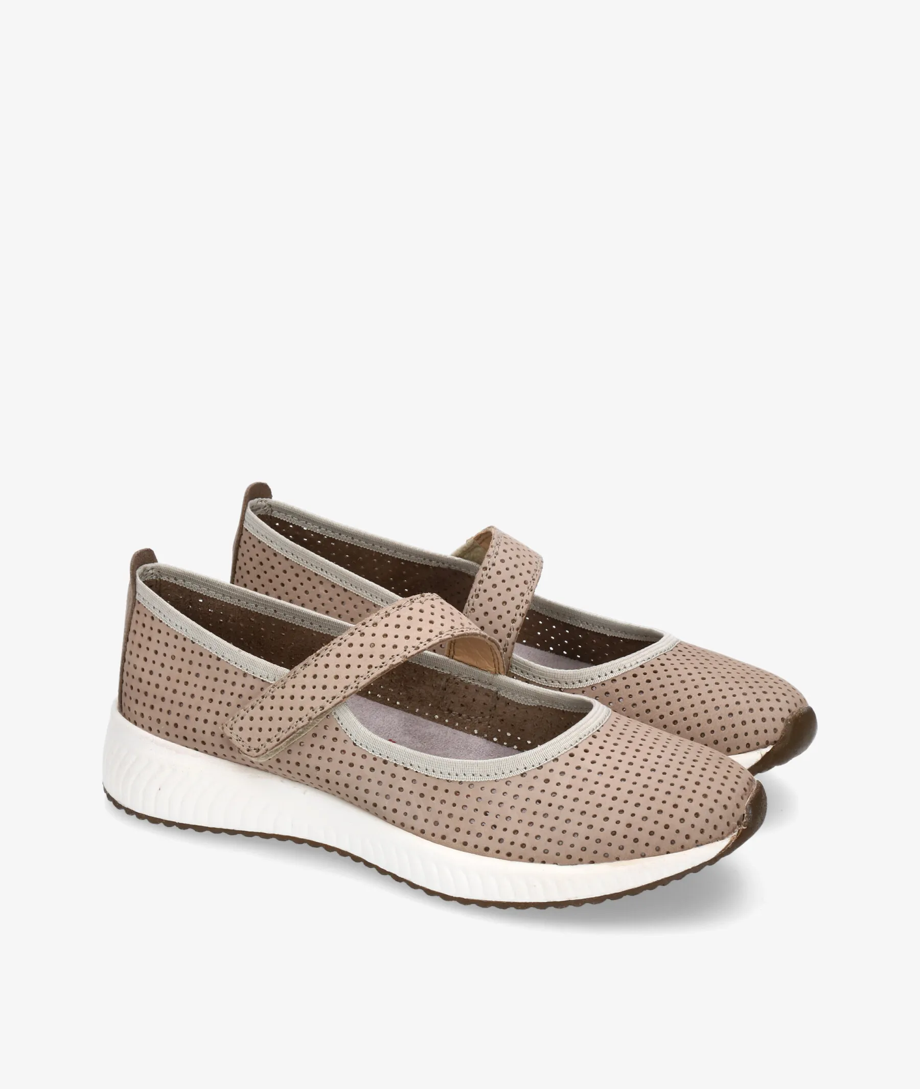 Zapatos de tacón bajo St. Gallen MIAMI en topo