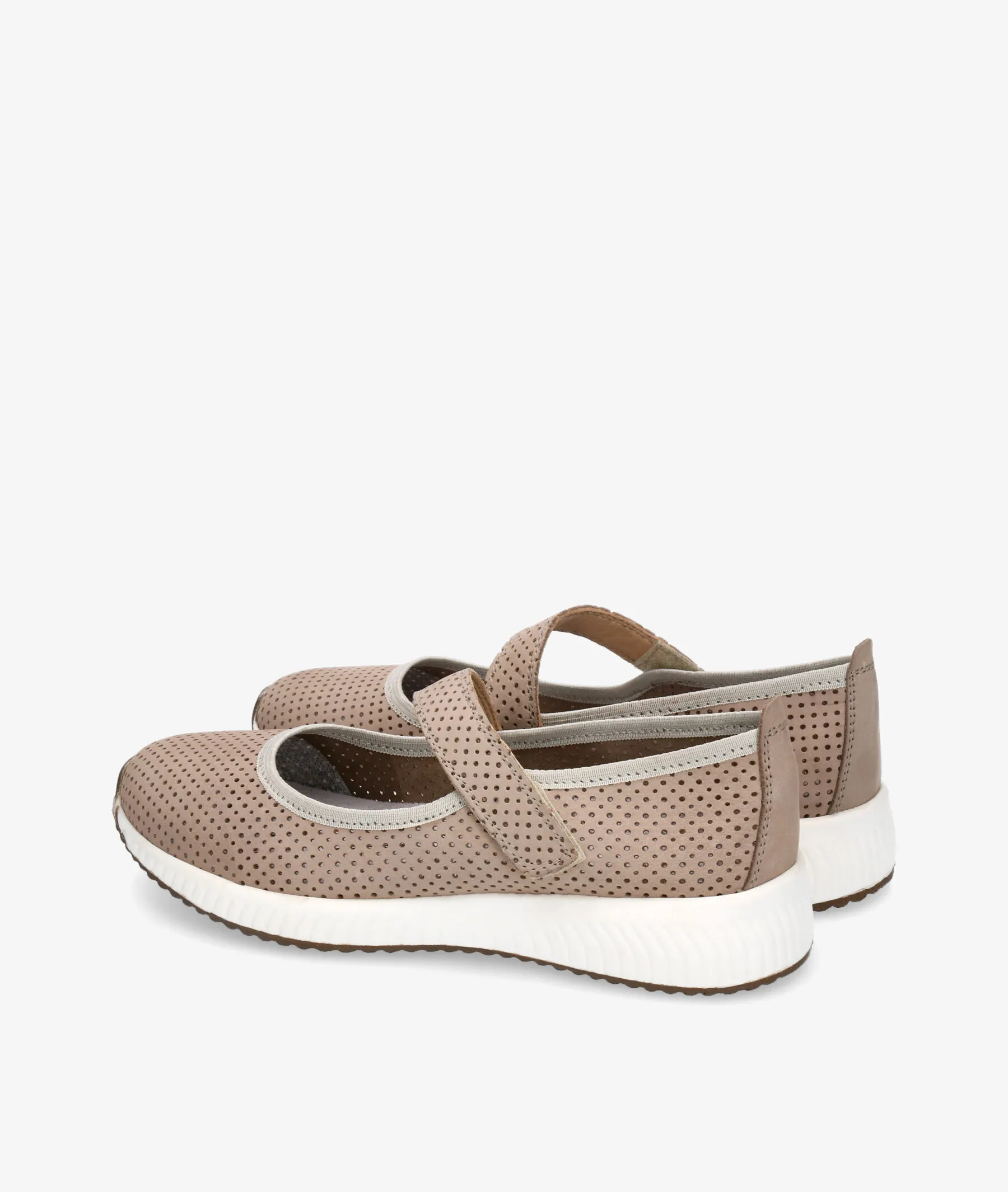 Zapatos de tacón bajo St. Gallen MIAMI en topo