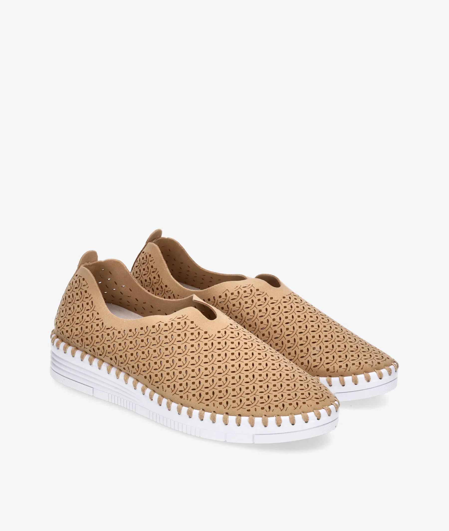 ZAPATOS DE TACóN BAJO TIZIANA HMAD9406 EN CAMEL