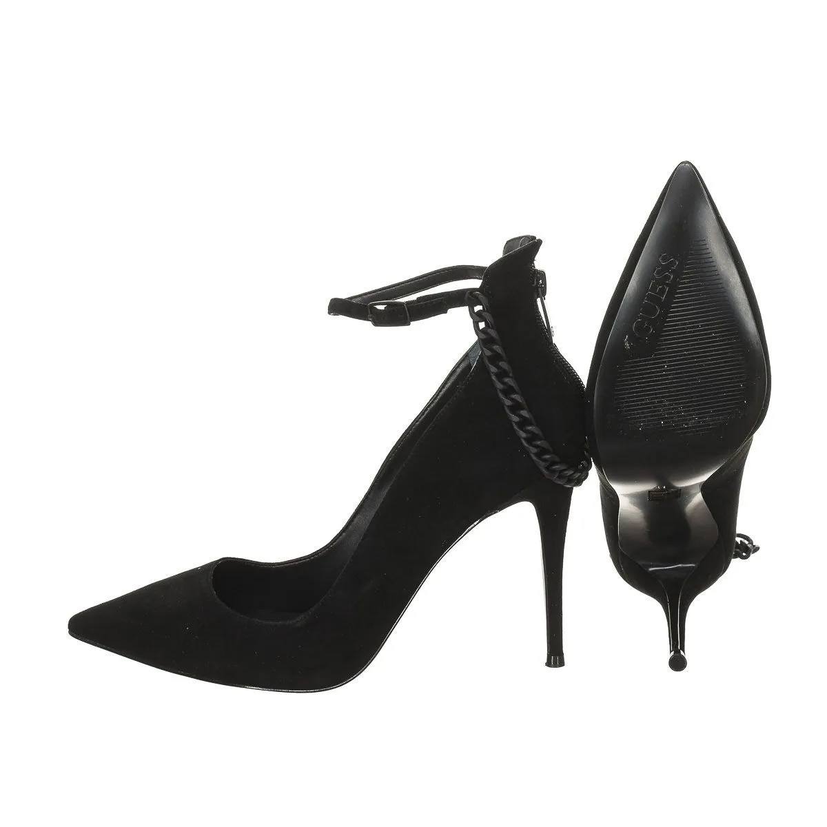 Zapatos De Tacón Con Puntera En Pico Floea4sue08 Mujer Guess