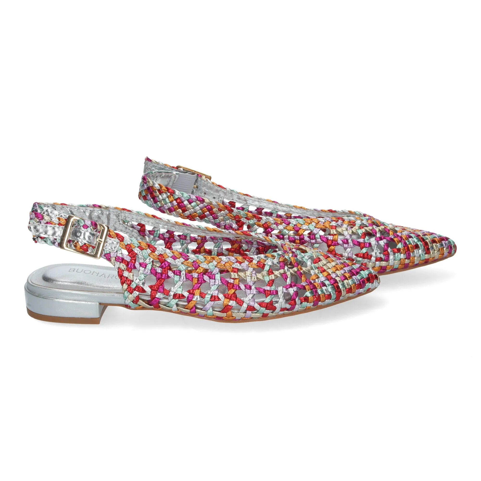 ZAPATOS DE TACóN PARA FIESTA MUJER PLATEADOS Y MULTICOLOR GZ2Q2