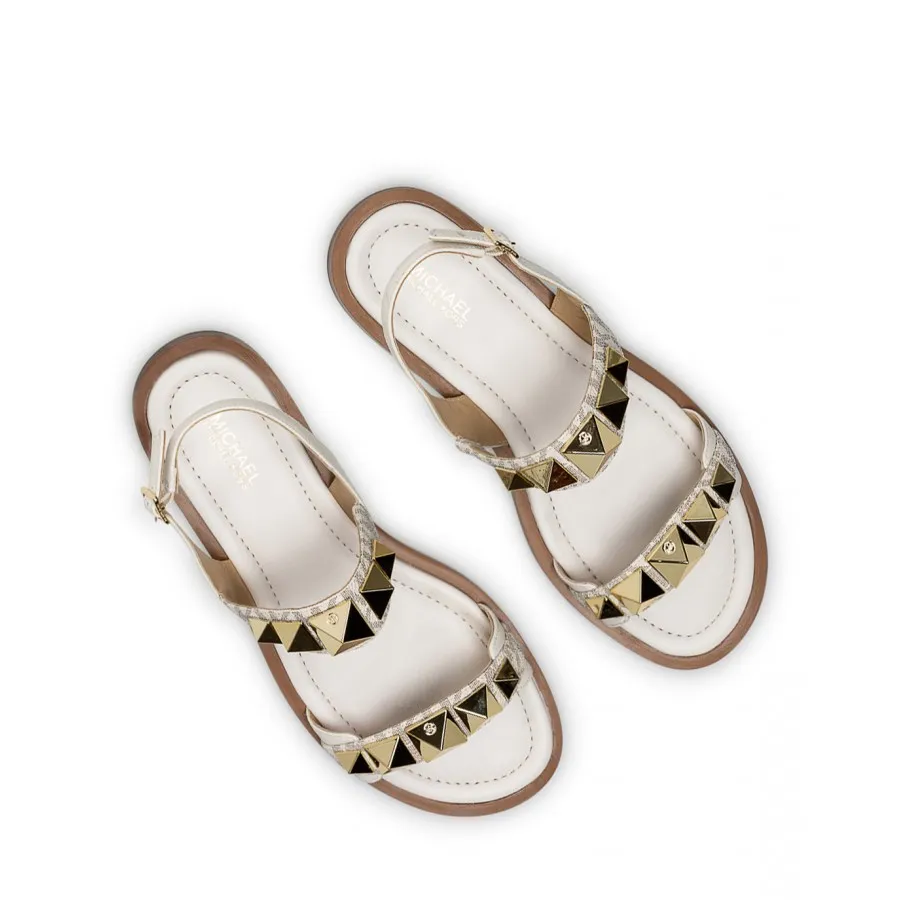Zapatos Mujeres Sandalias MICHAEL KORS Wren 40S2WRFA2B Vanilla Multi Marfil