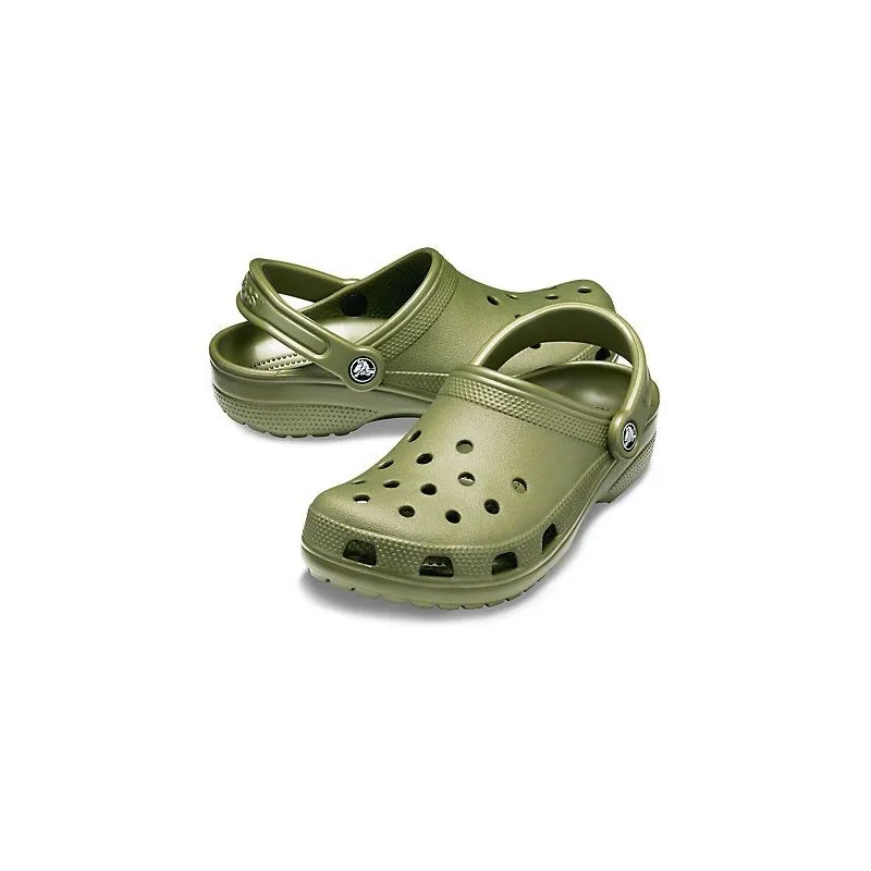 Zueco Crocs Classic (Verde militar)